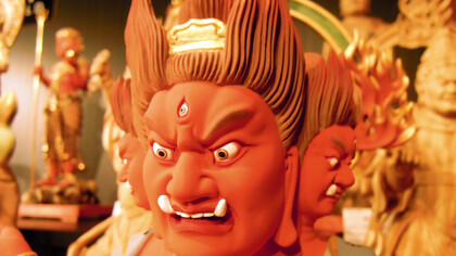 Asuras are mythical beings in Indian mythology, often depicted with special powers. While some are considered demons or anti-gods, others are benevolent figures and saviors