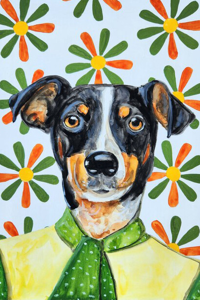 Patterned disproportion, artwork in exhibition (detail). Courtesy of The Mill Gallery