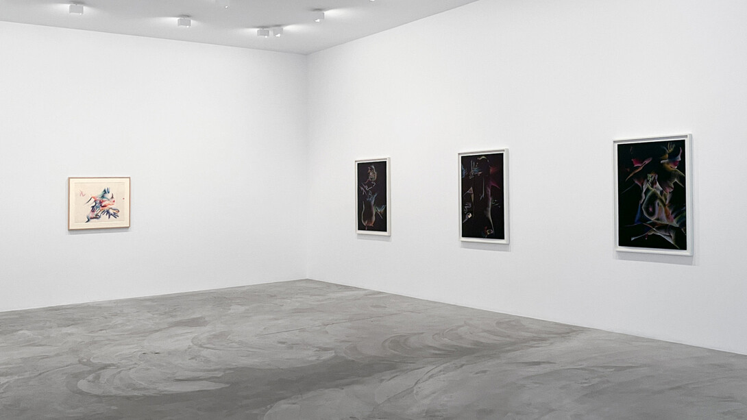 Marisol, Works on paper, exhibition view. Courtesy of Matthew Marks Gallery