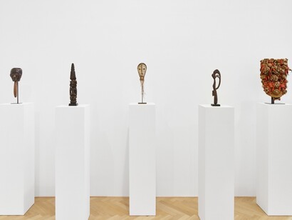 Spirits and Ancestors, Exhibition view. Courtesy of Galerie Max Hetzler