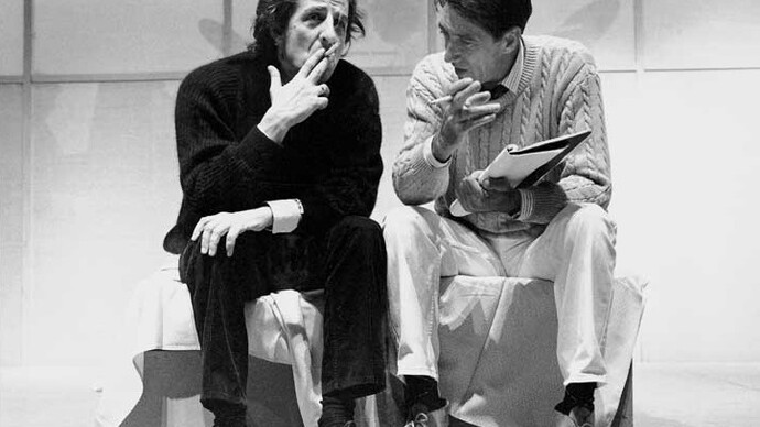 Giorgio Gaber e Sergio Luporini