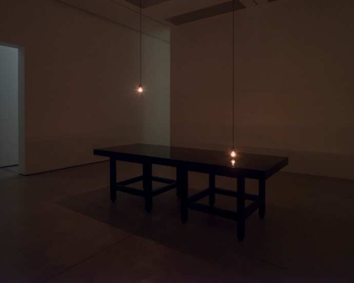 Wang Gongxin, Exhibition view. Courtesy of White Cube