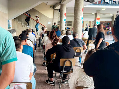 Venezolanos esperando para votar. Las elecciones batieron un récord de participación que nadie pudo pronosticar. Venezuela, 28 de julio de 2024