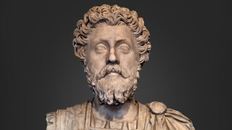 Busto de Marco Aurelio. Museo Saint-Raymond, Toulouse, Francia