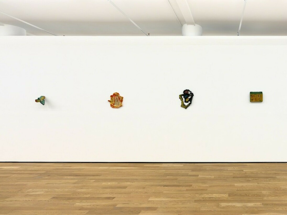 Gabriel Hartley. Reliefs, Exhibition view. Courtesy of Foxy Production