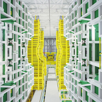 Edgar Martins, Mobile gantry for the Vega launcher, seen from underneath, CSG-Europe’s Spaceport, Kourou (French Guiana), 2013