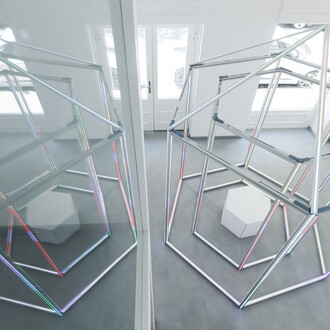 Yuko Shiraishi, Brief encounter – gazebo. Courtesy of Ani Molnár Gallery and Annely Juda Fine Art. Photo by Réka Hegyháti