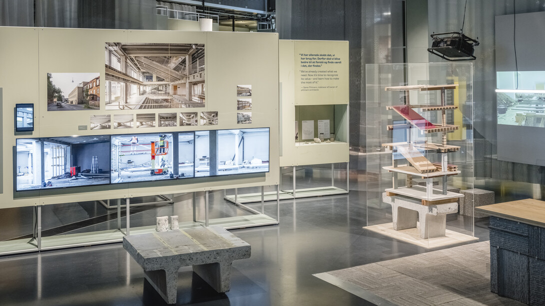 Recycle! Exhibition view. Courtesy of Danish Architecture Center