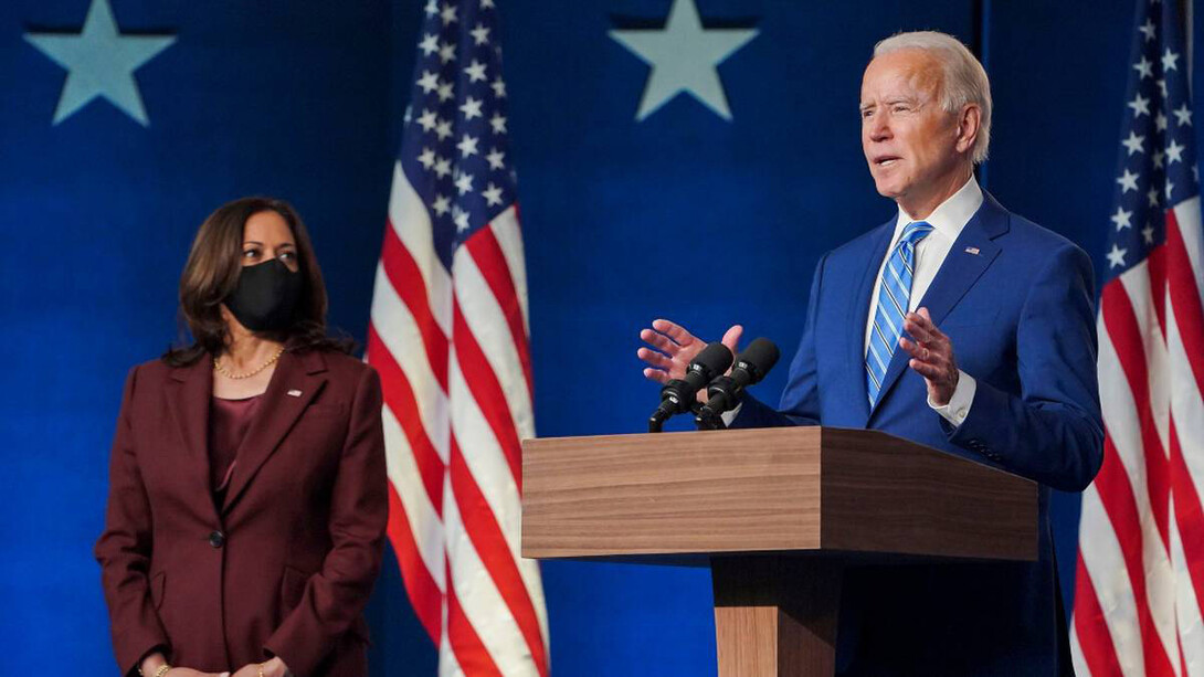 Kamala Harris y Joe Biden, vicepresidenta y presidente electos de los EE. UU.