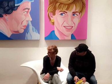 Galleria Ghizzoni, Milano, presentazione del libro Keep Calm e impara a capire l'arte