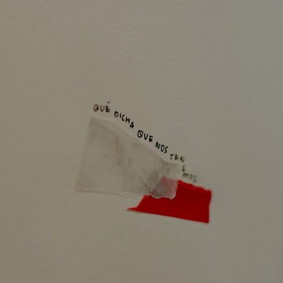 «Mis ojos no pueden dejar de parpadear», cortesía de Casa MA