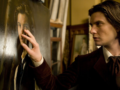 Una scena del film "Dorian Gray"