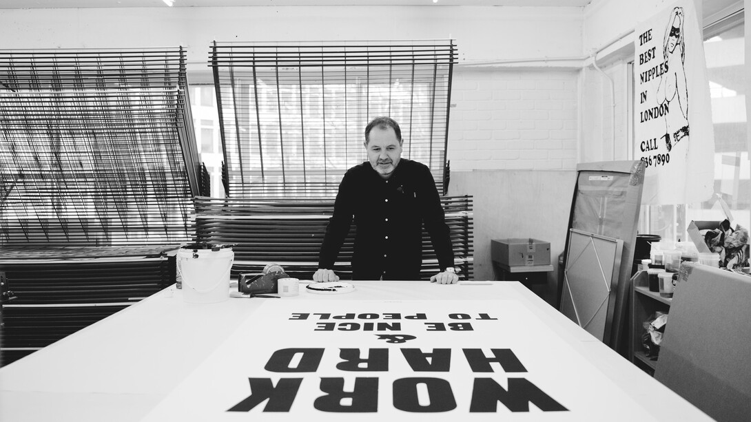 Work Hard & Be nice to People.  Courtesy of Jealous Gallery