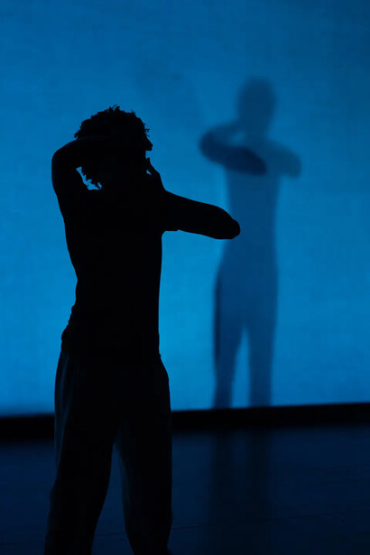 Taire, vue de la représentation. Avec l'aimable autorisation du Théâtre de La Criée