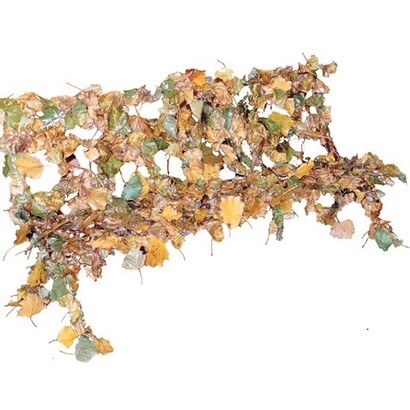 La sostenibile leggerezza dell'essere, 2006. Resina, foglie, ferro. Collezione privata.