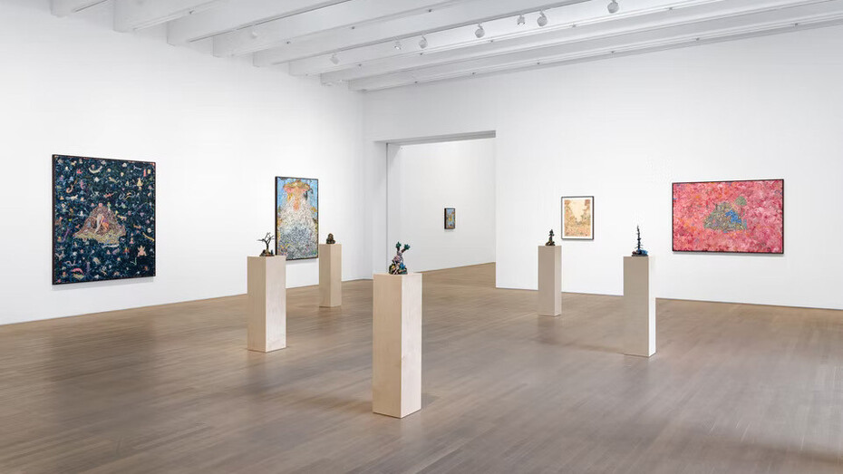 Bram Demunter, Crowded valley, exhibition view. Courtesy of Tim Van Laere Gallery 