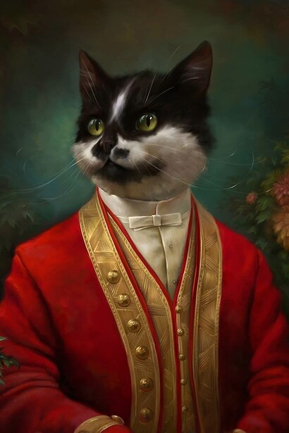 The Hermitage Court Waiter Cat (Eldar Zakirov)