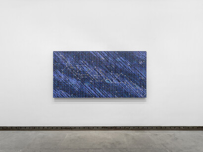 Ding Yi, Installation views, Constellations, Galerie Karsten Greve Paris, 2025. Photo by Nicolas Brasseur