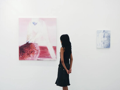 Luke Heng, Mechanics of the snap, exhibition view. Courtesy of Yeo Workshop