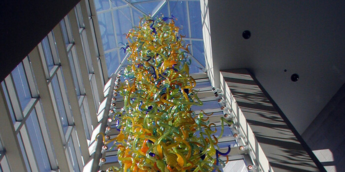 Dale Chihuly Glass. Courtesy of Oklahoma City Museum of Art