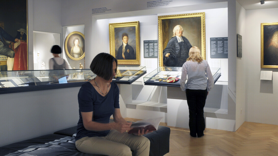 A glance around the exhibition “Glory and decline of the Ancien Régime”
© Bernisches Historisches Museum, Bern. Photograph Christine Moor