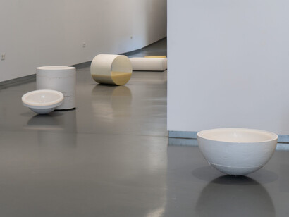 Mercedes Pimiento, Armazón y envoltura, exhibition view. Courtesy of Alarcón Criado Gallery