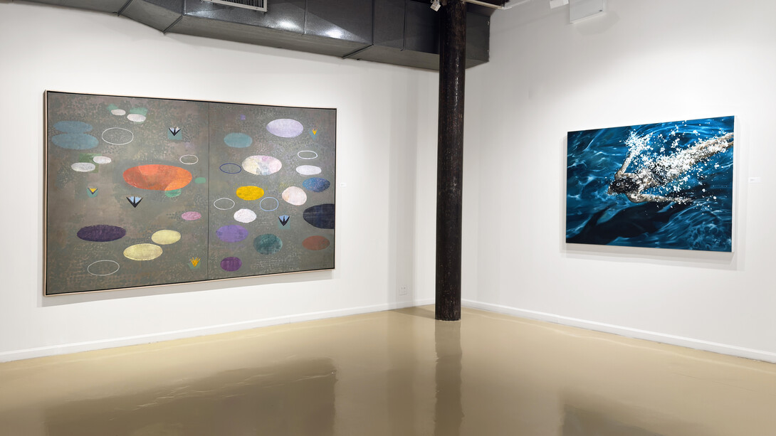 Various artists, Summer group show: part II, exhibition view. Courtesy of Gallery Henoch