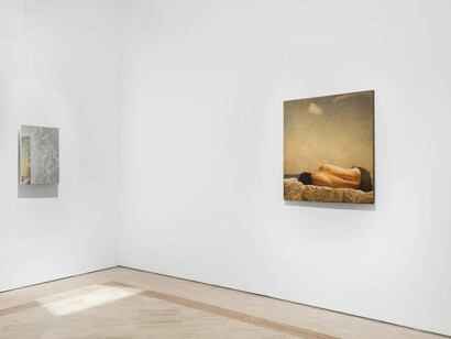 Various artists, Nor here, nor there, exhibition view. Courtesy of Robilant+Voena Gallery