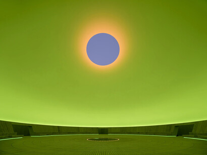 James Turrell, As seen below, exhibition view. Courtesy of ARoS