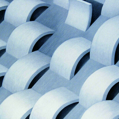 Tsunami #1, pastel on paper - 60 x 50cm - Mark Weighton 1998
