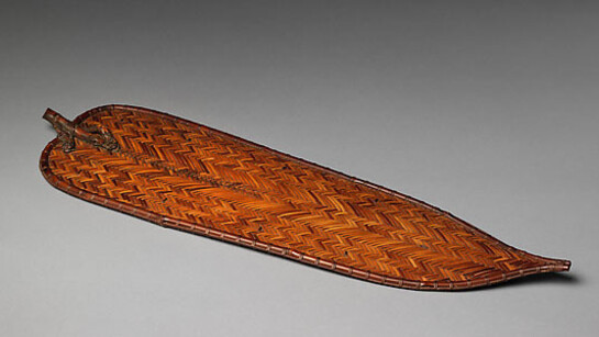Japanese Bamboo Art. Courtesy of MET 