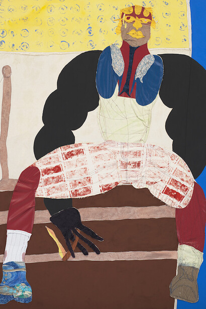 Tschabalala Self: Bodega Run. Courtesy of Yuz Museum