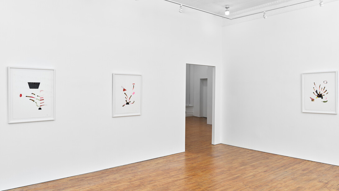 Sonya Kelliher-Combs and Natani Notah, Points of illumination, exhibition view. Courtesy of Tara Downs Gallery