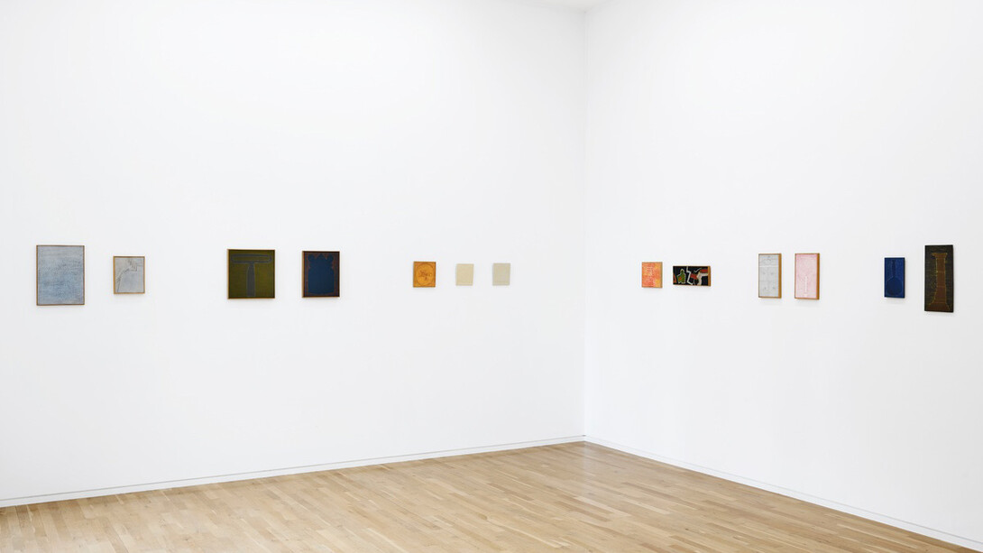 Heinz Butz, Paintings from the 1960s, ausstellungsansicht. Mit freundlicher genehmigung von Jahn und Jahn