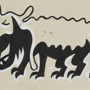 Ad Reinhardt , Untitled, c. 1943-1947, Inchiostro, matita e tempera su carta, 7.6 x 11.7 cm © Estate of Ad Reinhardt / Artists Rights Society (ARS), New York . Courtesy David Zwirner, New York/London/Hong Kong 
