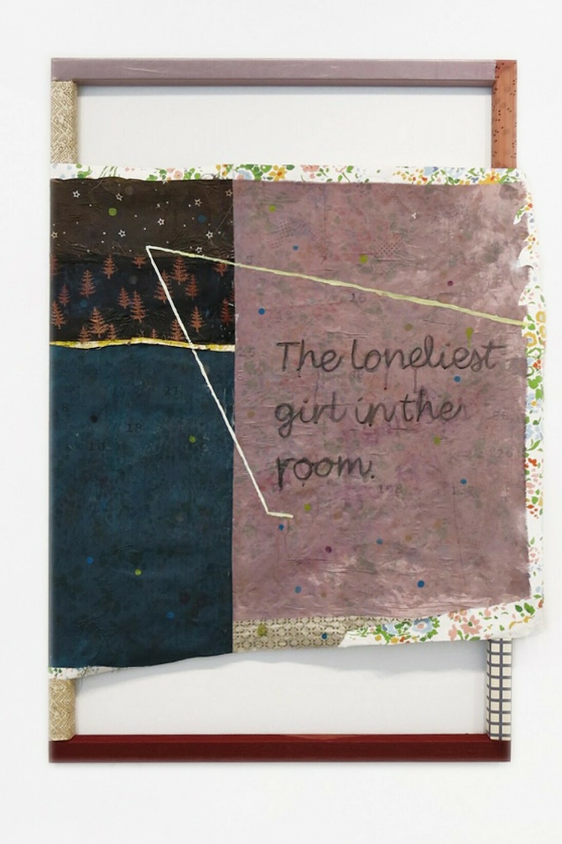 Tameka Jenean Norris, The Lonliest Girl in the Room, 2015. Courtesy of Ronchini Gallery 
