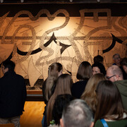 Čiurlionis and design and The rhythm of memory, exhibition view. Courtesy of M. K. Čiurlionis National Museum of Art 