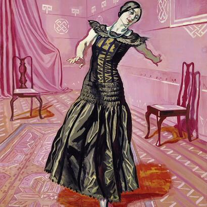 J.F. Willumsen: Michelle Bourret Dancing the Boston, 1935 (detail). Property of J.F. Willumsens Museum