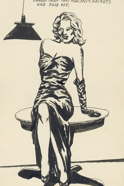 Raymond Pettibon, No title (Obvious proof that...) (détail), 1984.
Avec l'aimable autorisation de l'artiste et de David Zwirner © Raymond Pettibon