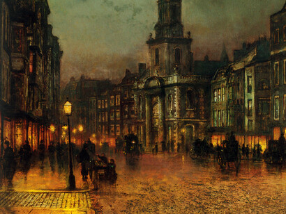 John Atkinson Grimshaw, *Blackman Street*, 1885
