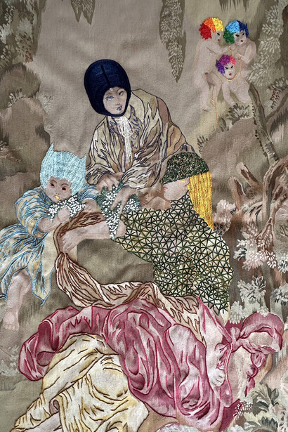 Richard Saja, All that you know (detail), 2025. Courtesy of the Schoolhouse Gallery