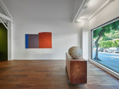 Jesse Schlesinger and Manfredo de Souzanetto, exhibition view. Courtesy of Anthony Meier Fine Arts