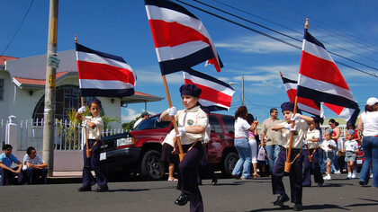 En Costa Rica se acostumbra a celebrar setiembre como el “Mes de la Patria”