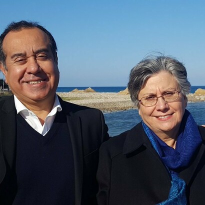 Antonio Arévalo e Valeria Sarmiento