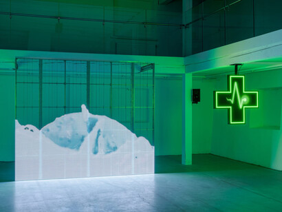 Jens Settergren, Milk plus, exhibition view. Courtesy of Wilson Saplana