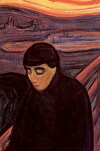 "Desesperación", óleo sobre lienzo, Edvard Munch, 1894