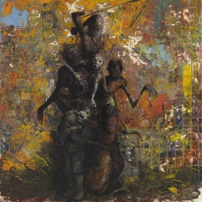 Jonas Burgert, bleibt leicht, 2014, © the artist