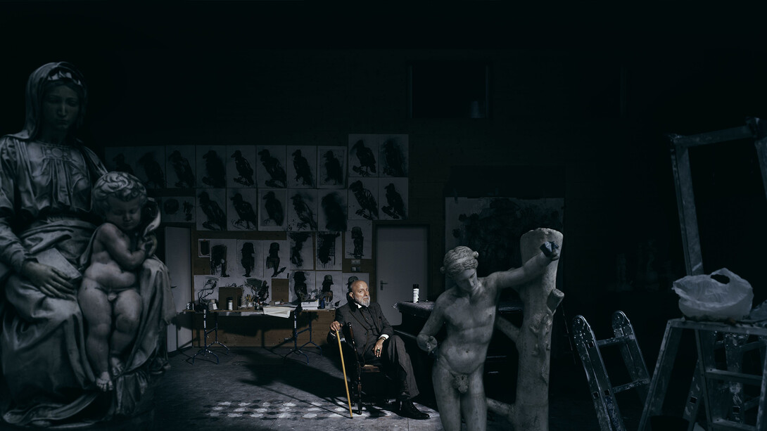 Andreas Mühe, Portrait of the artist in his studio, 2008 © Andreas Mühe © ADAGP, Paris 2015