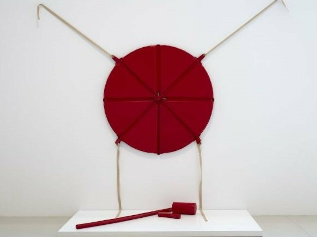Franz Erhard Walther, Exhibition view. Courtesy of Museo Nacional Centro de Arte Reina Sofía