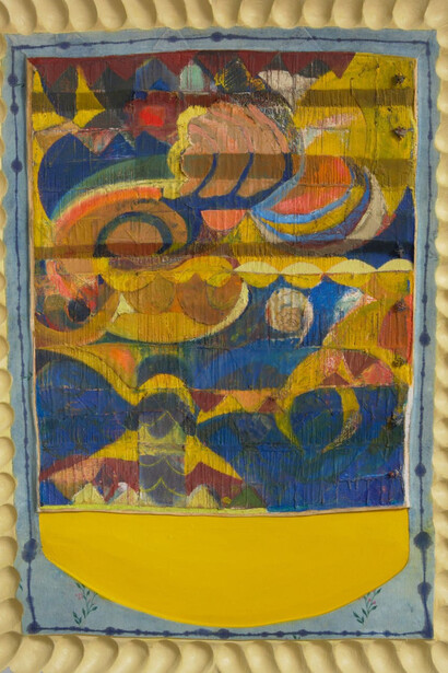 Beck Lowry, First storm, 2024. Courtesy of Yossi Milo Gallery